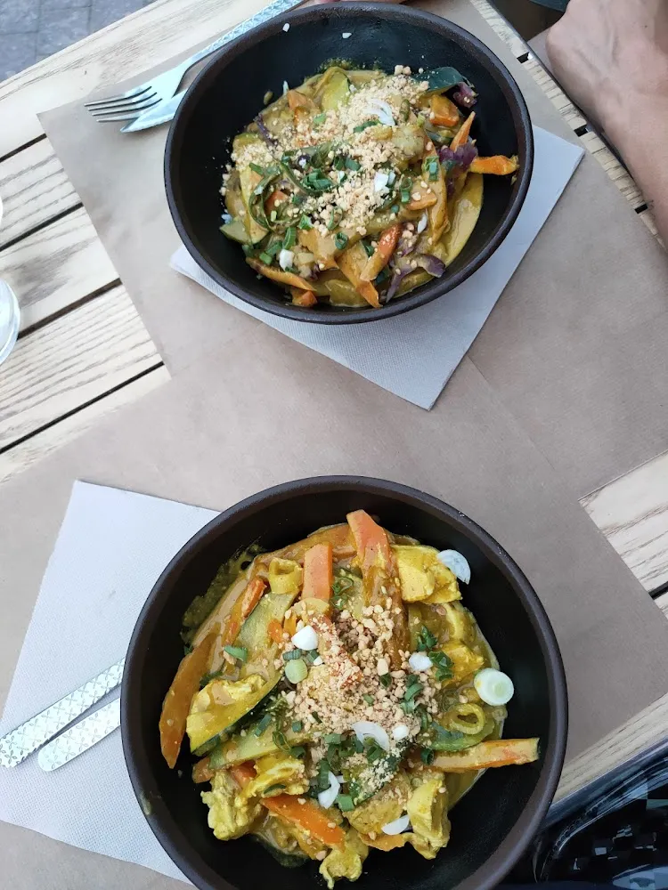 Wok de Poulet Sauce Satay